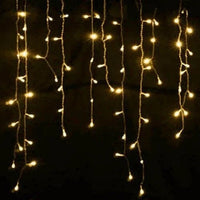 Icicle Christmas Lights - 4 Metres with 96 LEDs and 8 Modes