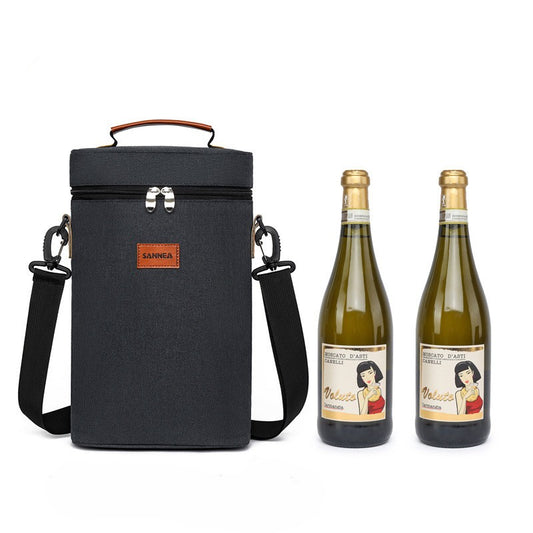 Insulated Double Wine Bottle Cooler Bag - Buy 1, Get 1 FREE - ChillMate - Image 1