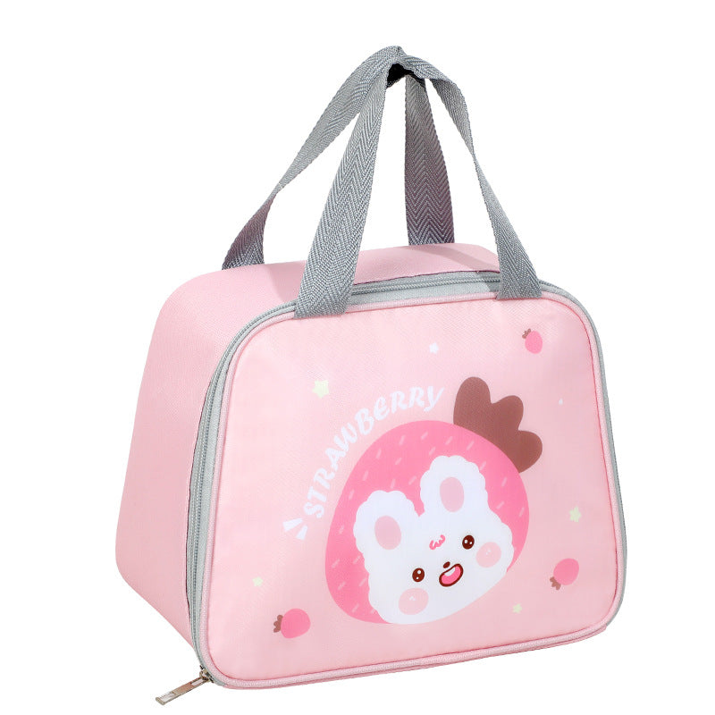 Insulated Lunch Bag with Avocado Design
