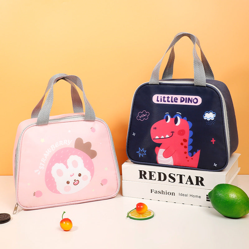 Insulated Lunch Bag with Avocado Design