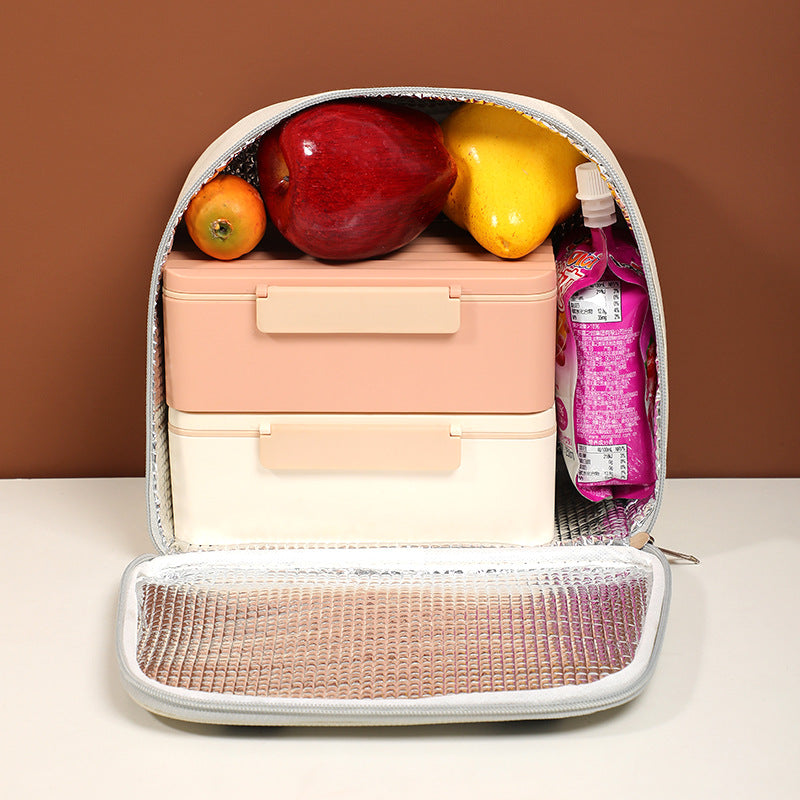Insulated Lunch Bag with Avocado Design