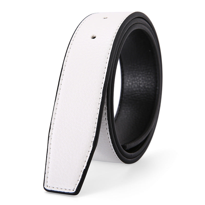 Interchangeable Leather Belt Strap