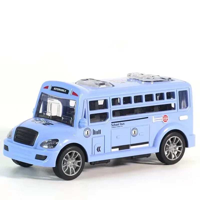 Kids' Educational School Bus Toy Car