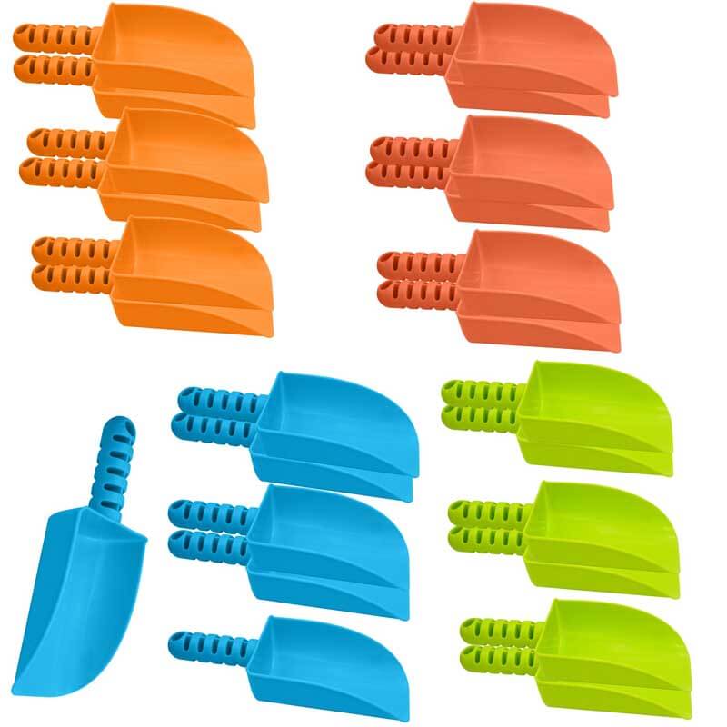 Kids' Heavy-Duty Plastic Sand Shovels (24-Pack)