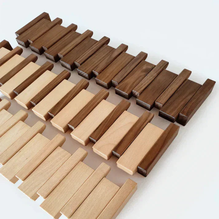 Kleshenger HarmonyCoat – Creative Wooden Coat Rack for Hall and Entrance