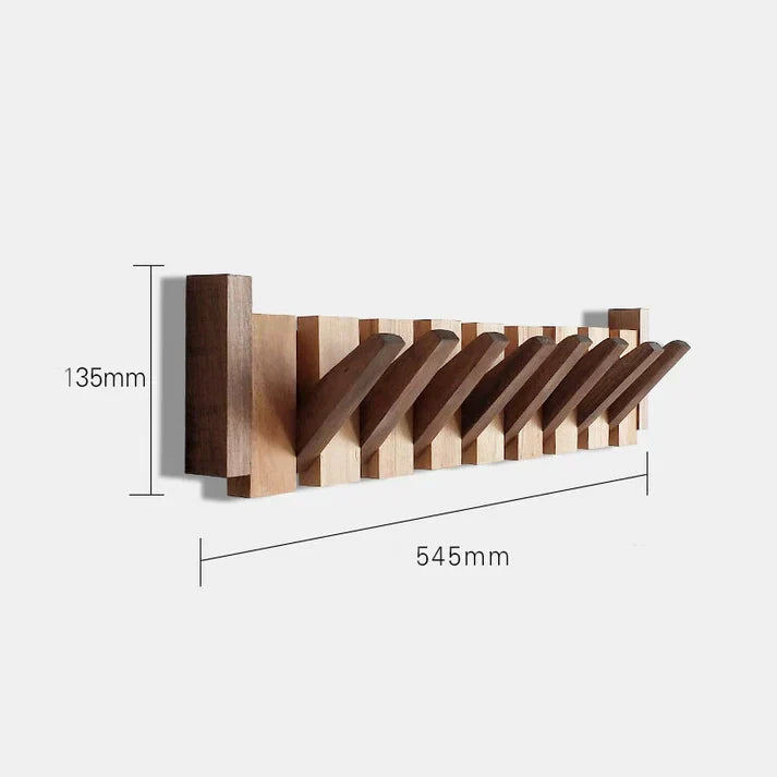 Kleshenger HarmonyCoat – Creative Wooden Coat Rack for Hall and Entrance