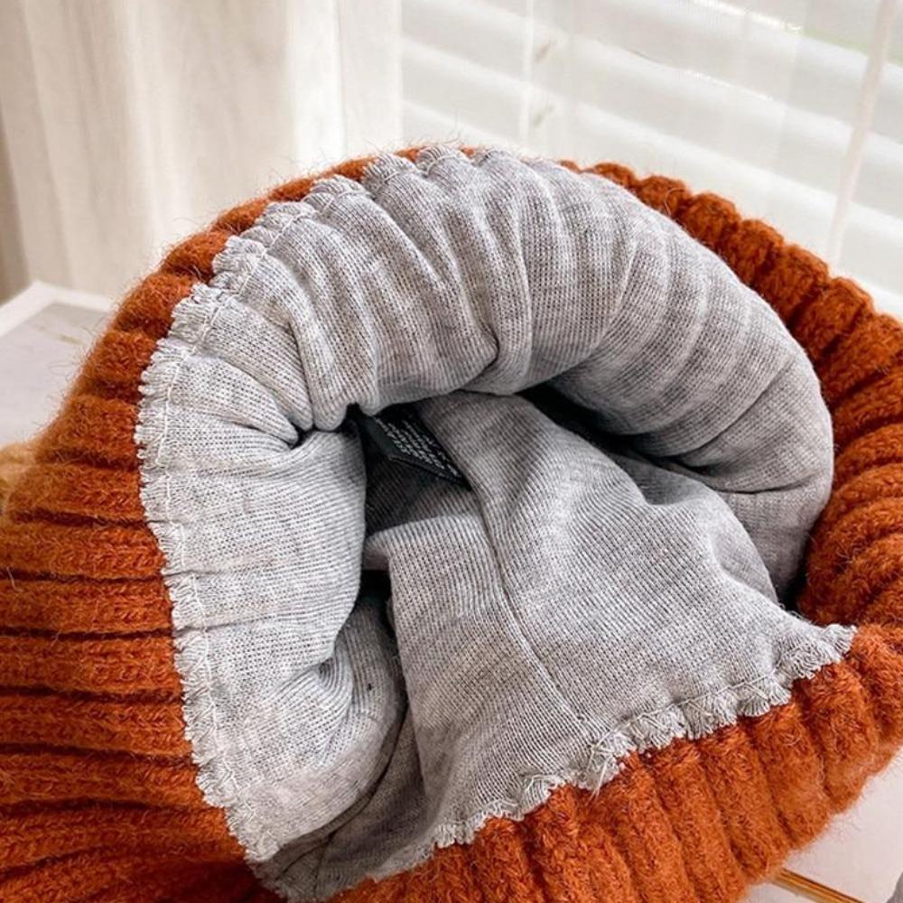 Knitted Winter Hat with Cat Ears - PurrWarm