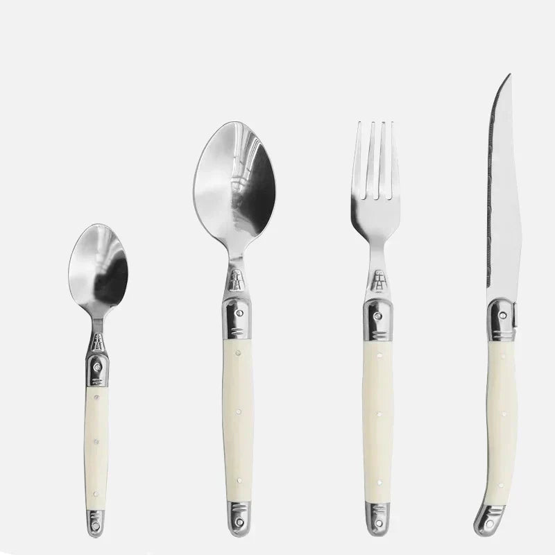 Laguiole Cutlery Set in Ivory