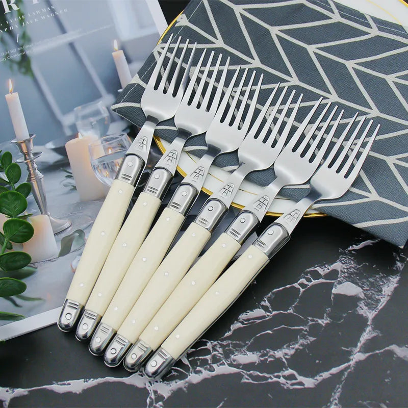 Laguiole Cutlery Set in Ivory
