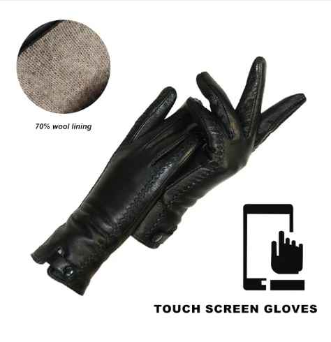 Leather Gloves | Vintage & Stylish