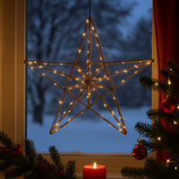LED Christmas Star – Ø38.5 cm – with Small LED Lights