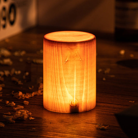LED Table Lamp with Rechargeable Battery and Touch Control