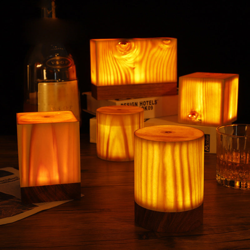LED Table Lamp with Rechargeable Battery and Touch Control