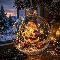 Light-Up Christmas Mini Winter Wonderland Home Decor Ornament