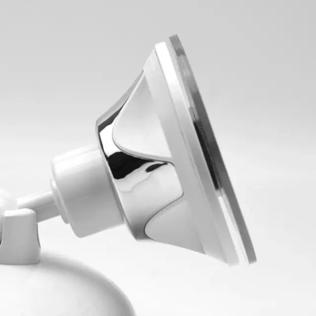Lighted Makeup Mirror with 10x Magnification, LED Ring Light, and 360° Swivel