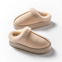 Plush Lined House Slippers