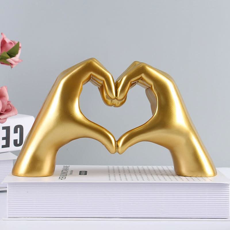 LoveSculpt Wood - Handmade wooden decorative figure for a loving home