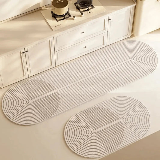 LuxéMat Luxury Kitchen Mat | Absorbent and Quick-Drying Kitchen Mat for Optimal Hygiene