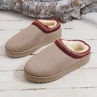 Luxury Cashmere Winter Boots for Women | Ultra-warm, thick-soled slippers for cozy comfort
