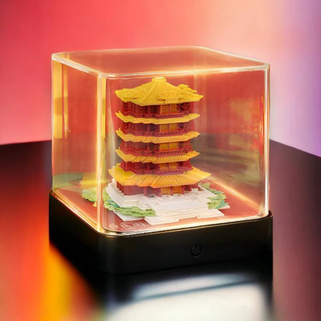 Magic Calendar 2026 – Temple with Lights