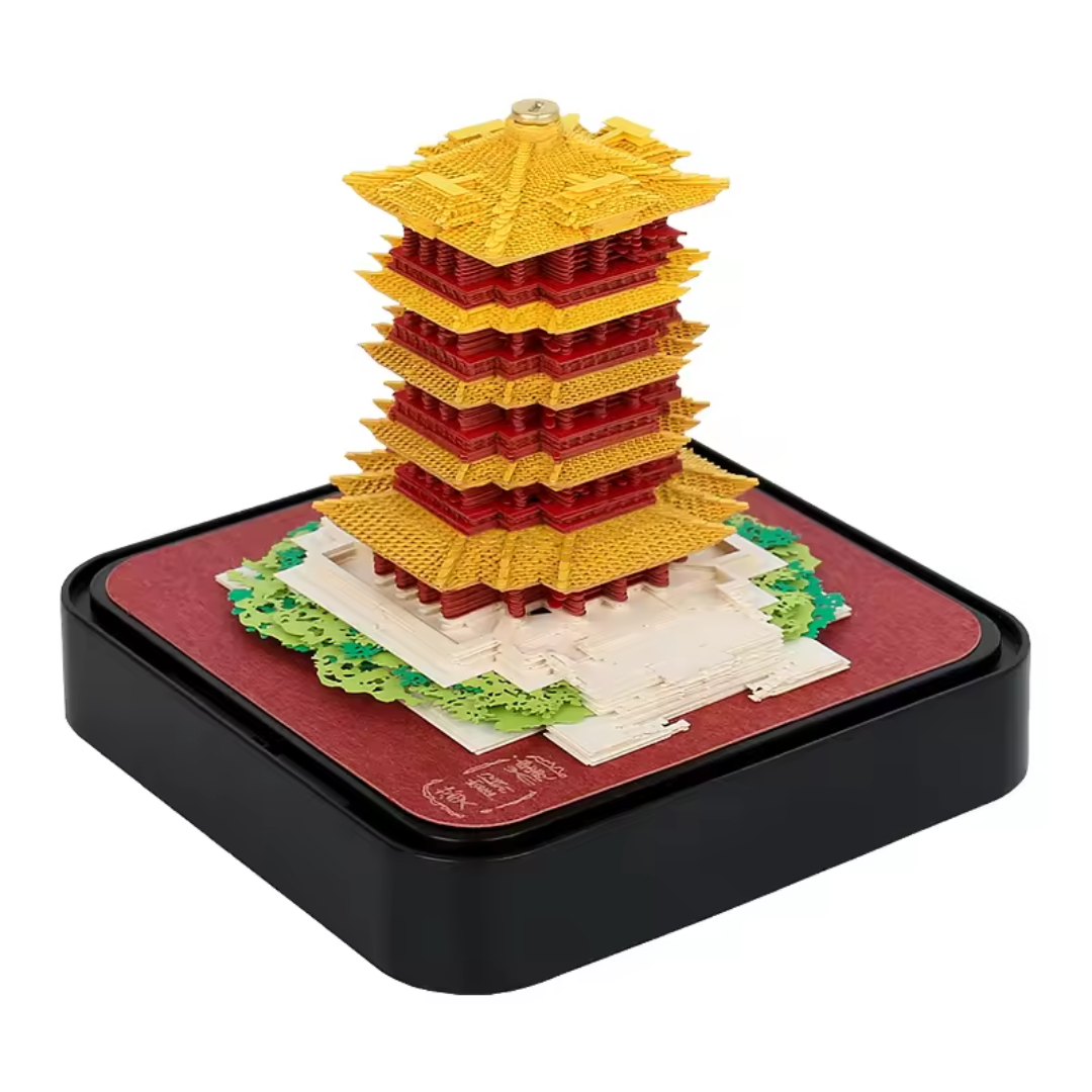 Magic Calendar 2026 – Temple with Lights