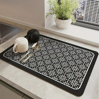 Mandala Kitchen Dish Drying Mat