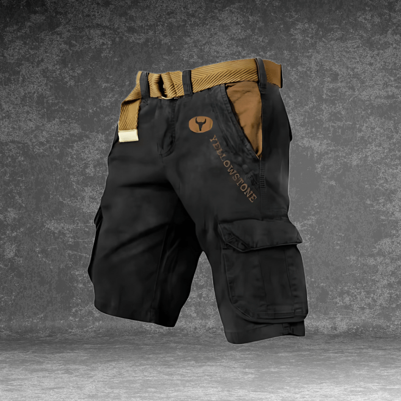 MAVERICK Shorts - Comfortable cargo shorts with lots of pockets for men