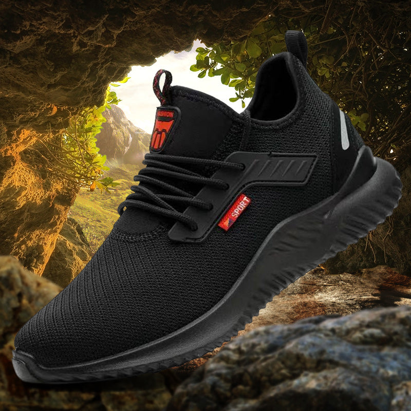 Men's Black Safety Shoes