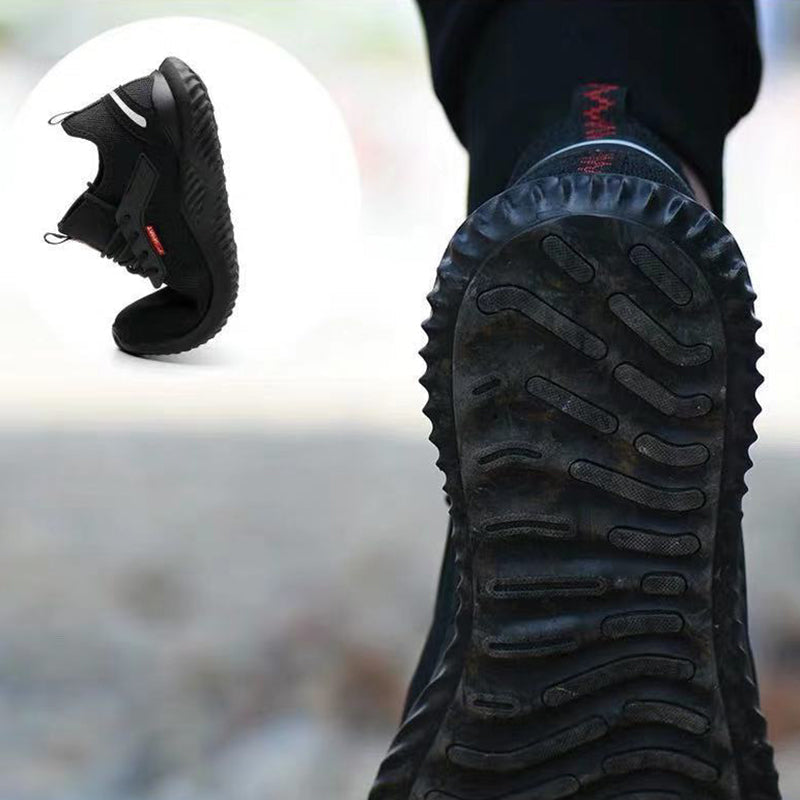 Men's Black Safety Shoes
