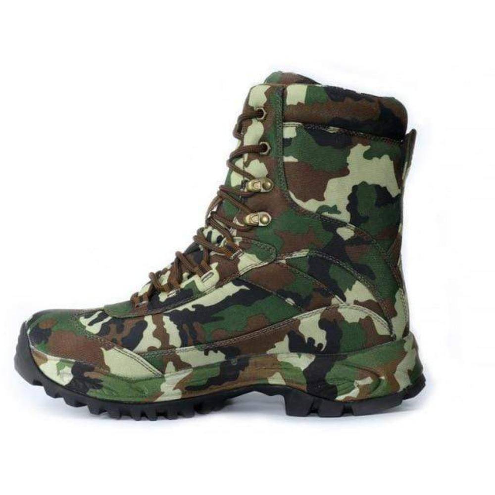 Men's Camo Tactical Water-Resistant Hiking Boots