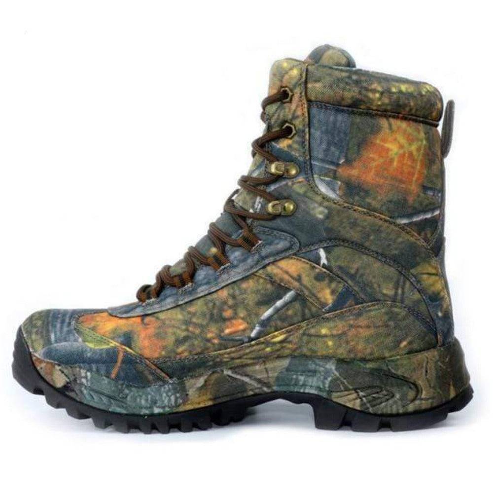 Men's Camo Tactical Water-Resistant Hiking Boots
