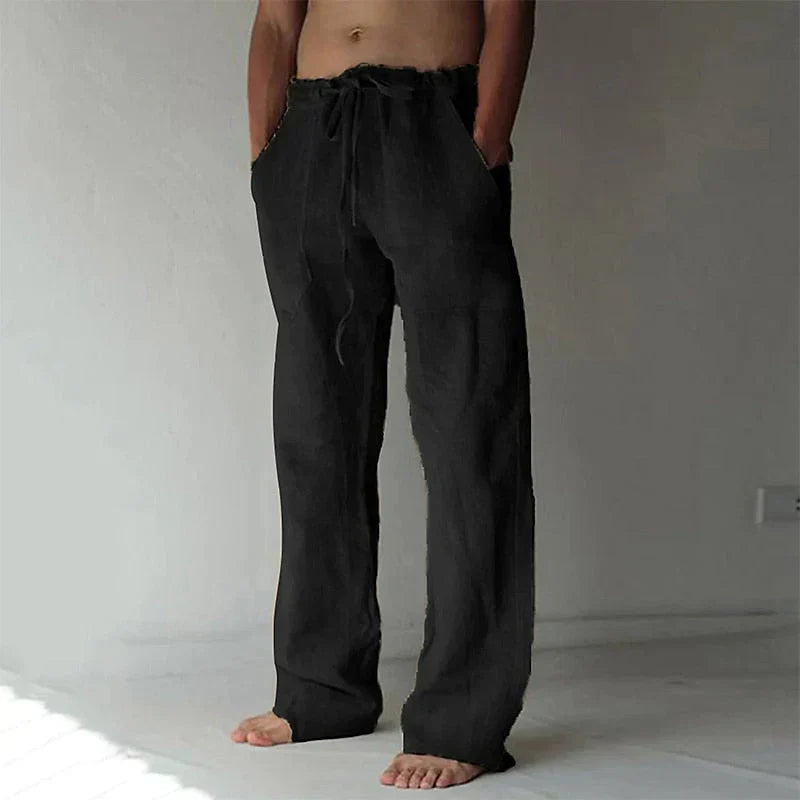 Men's Casual Fit Pants with Side Pockets