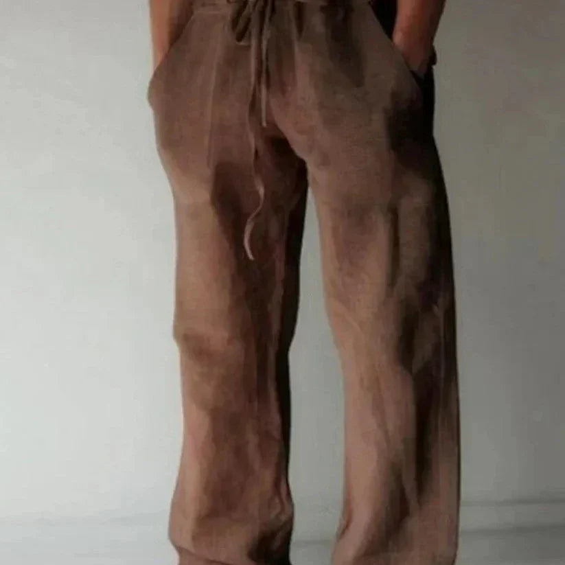 Men's Casual Fit Pants with Side Pockets