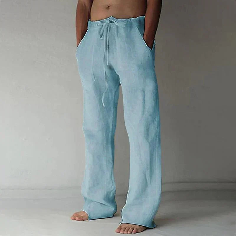 Men's Casual Fit Pants with Side Pockets
