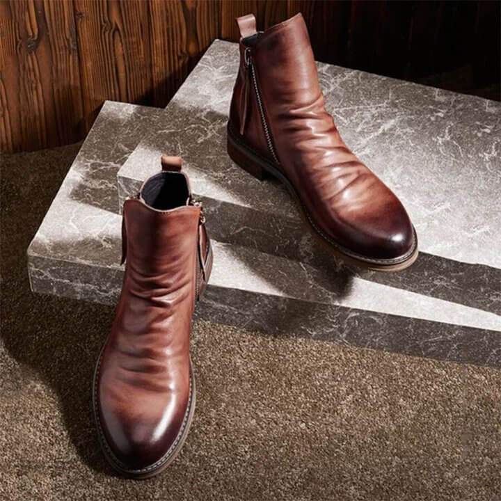 Men's Casual Leather Boots