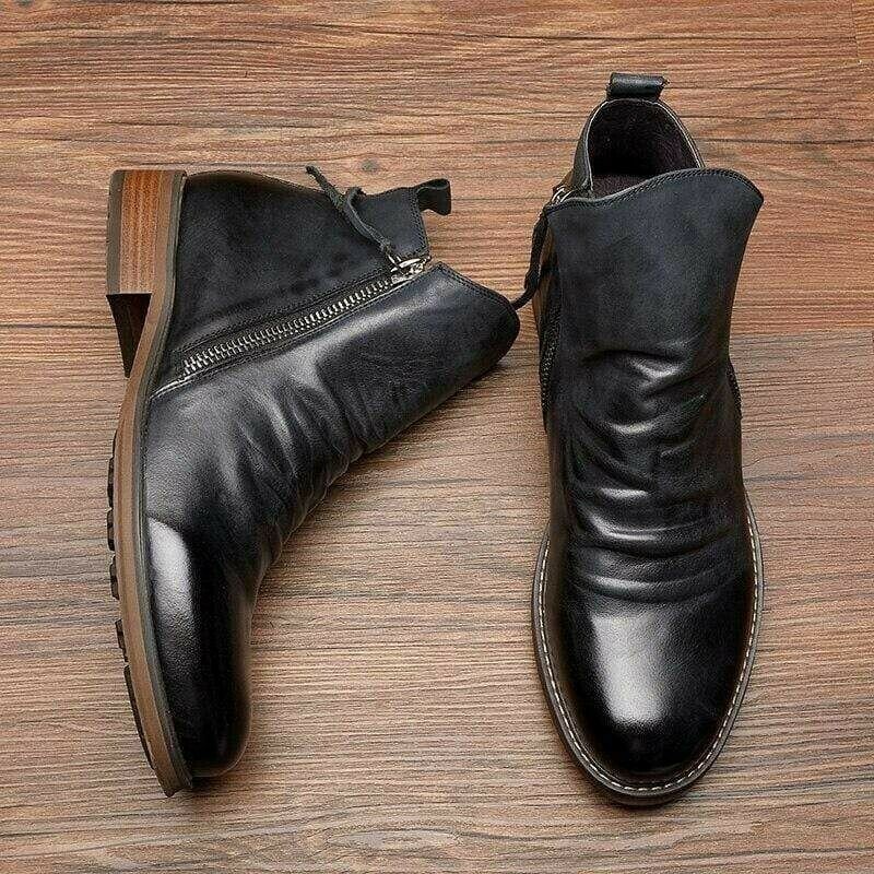 Men's Casual Leather Boots