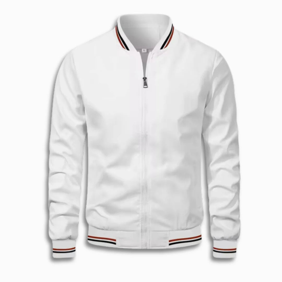 Men's Casual Transition Jacket with Water-Repellent Surface & Stand-Up Collar | Charly