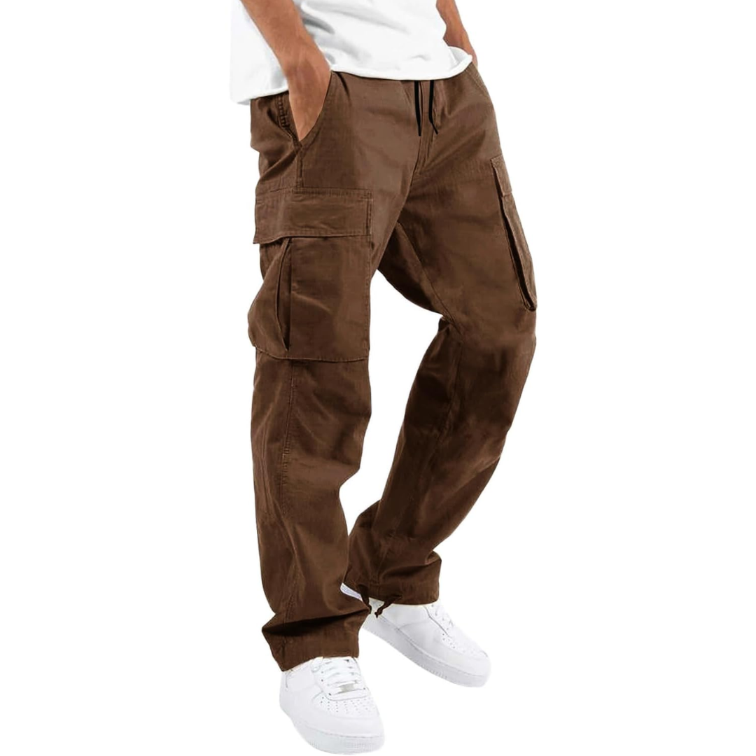 Men's Cotton Cargo Joggers - Arno
