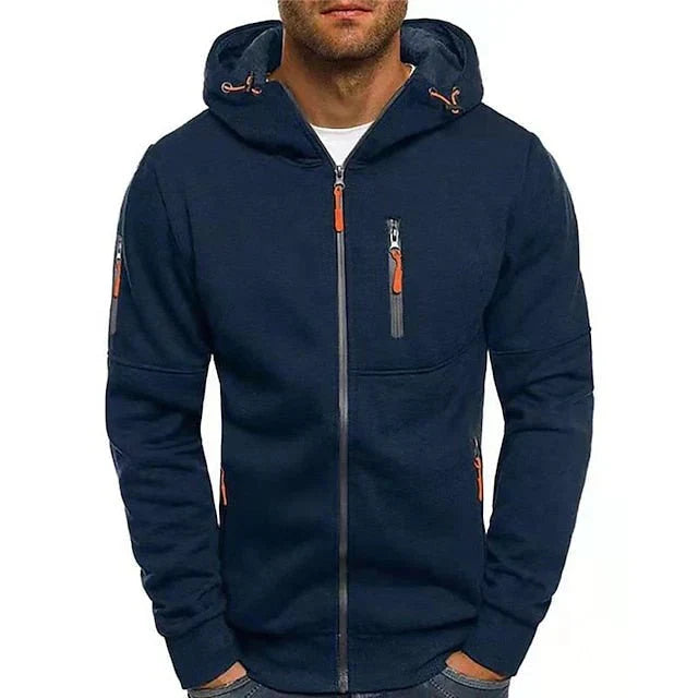 Men's Fitted Pocket Hoodie