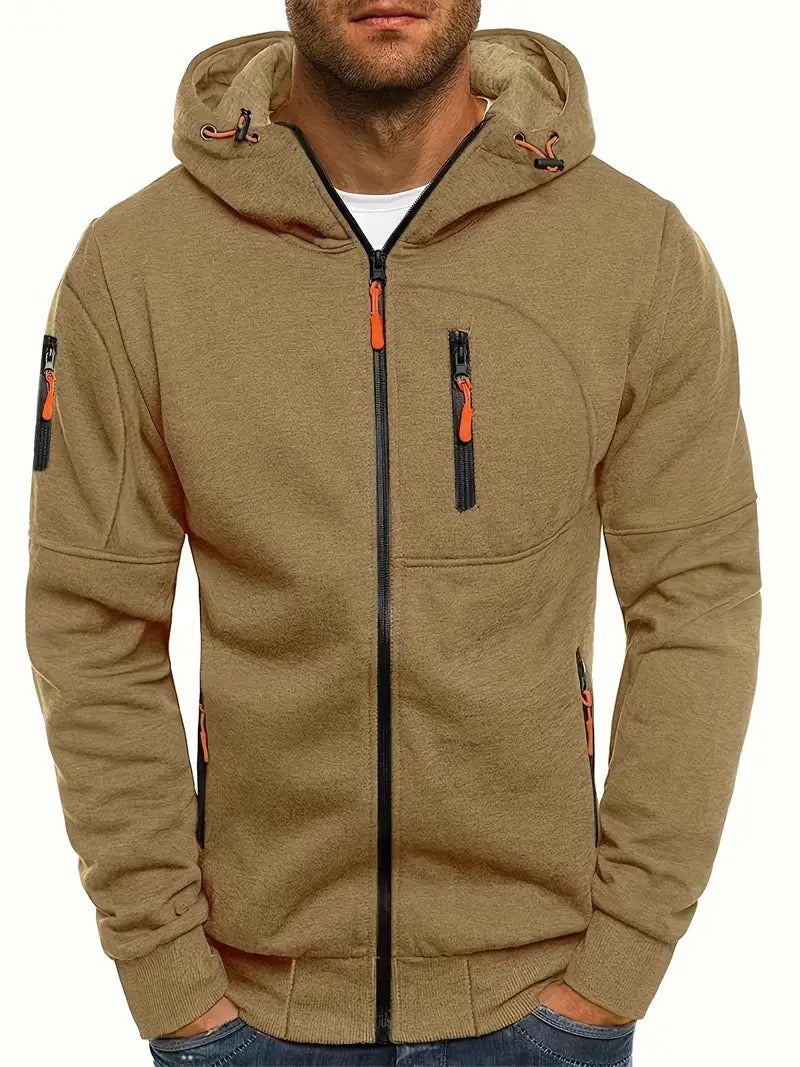 Men's Fitted Pocket Hoodie