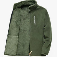 Men's Fleece-Lined Zip Jacket