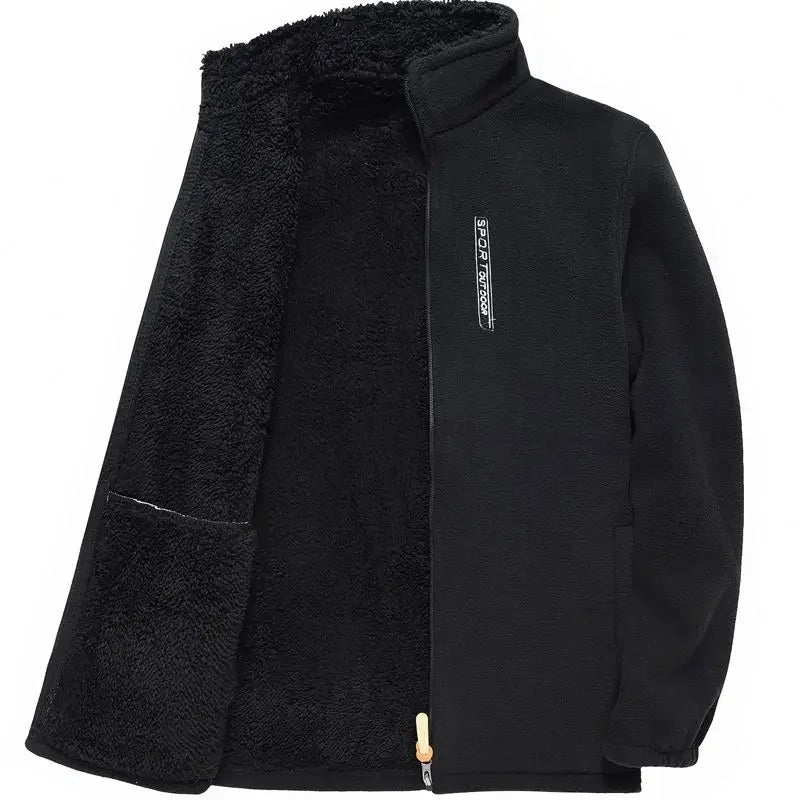 Men's Fleece-Lined Zip Jacket