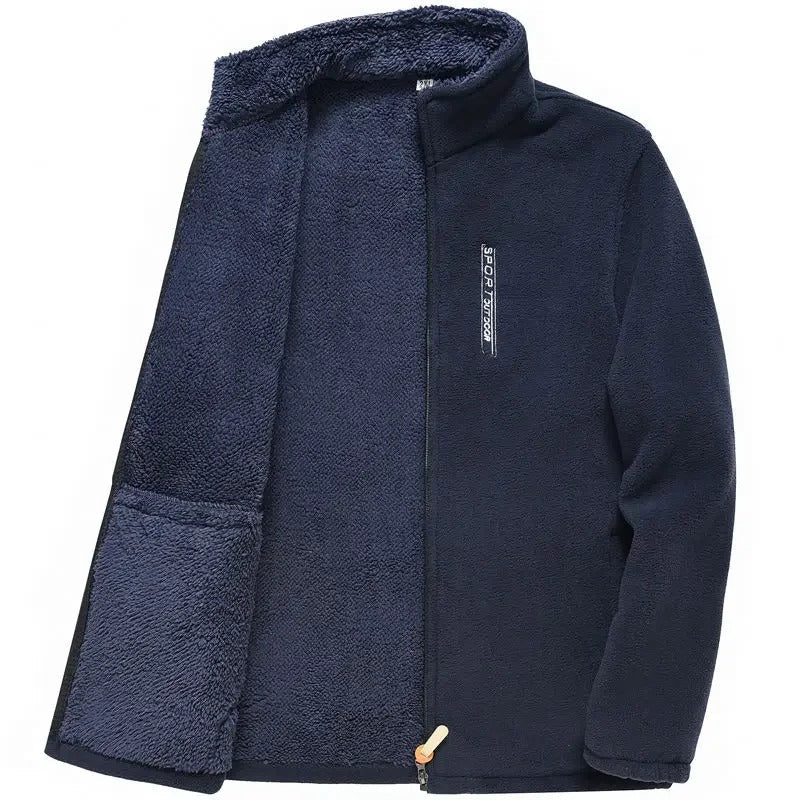 Men's Fleece-Lined Zip Jacket