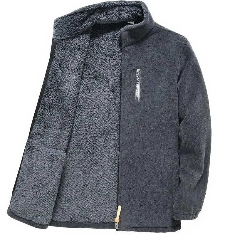 Men's Fleece-Lined Zip Jacket