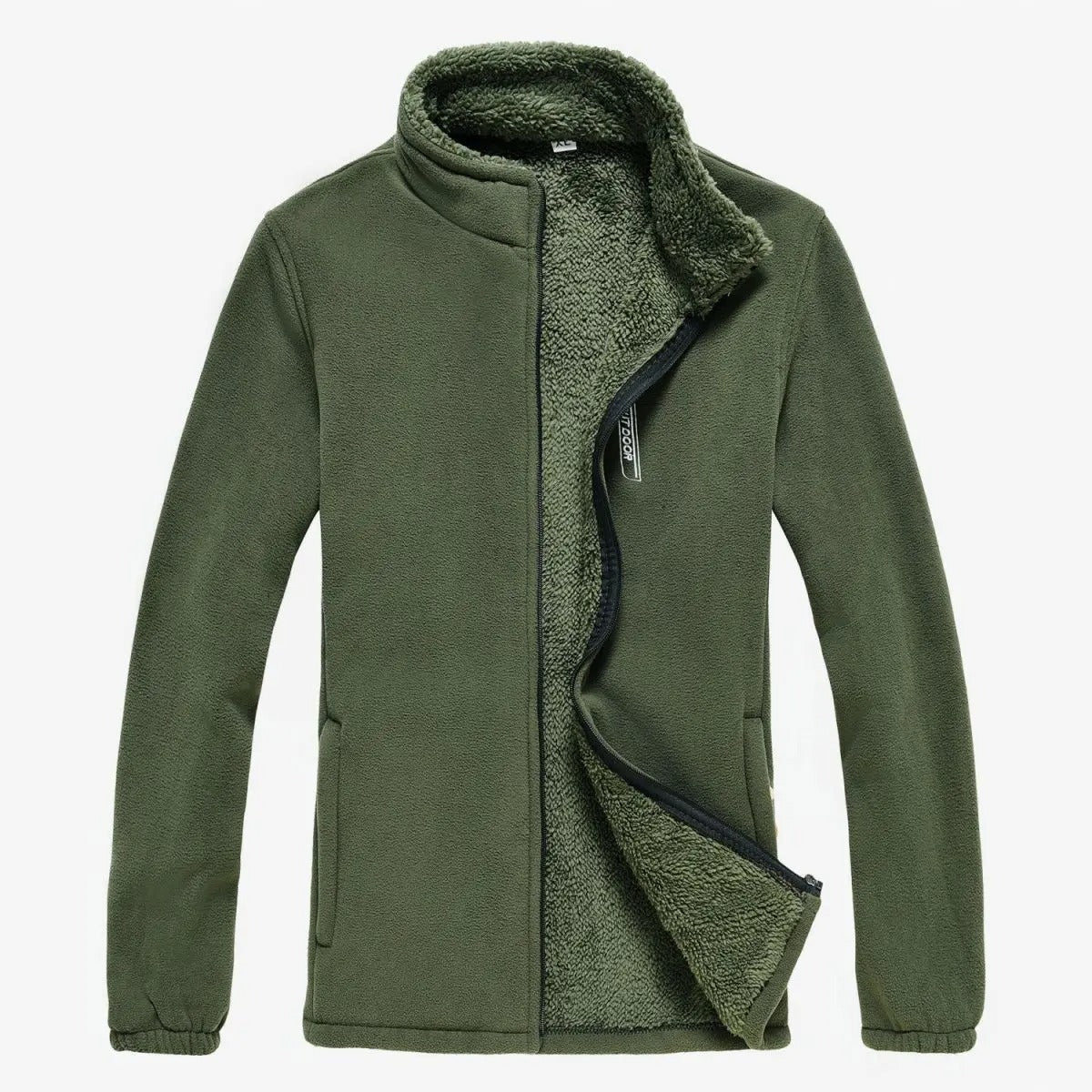 Men's Fleece-Lined Zip Jacket