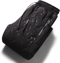 Men's Insulated Waterproof Polyester Blend Winter Pants
