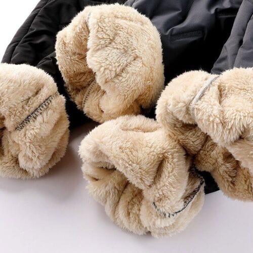 Men's Insulated Waterproof Polyester Blend Winter Pants