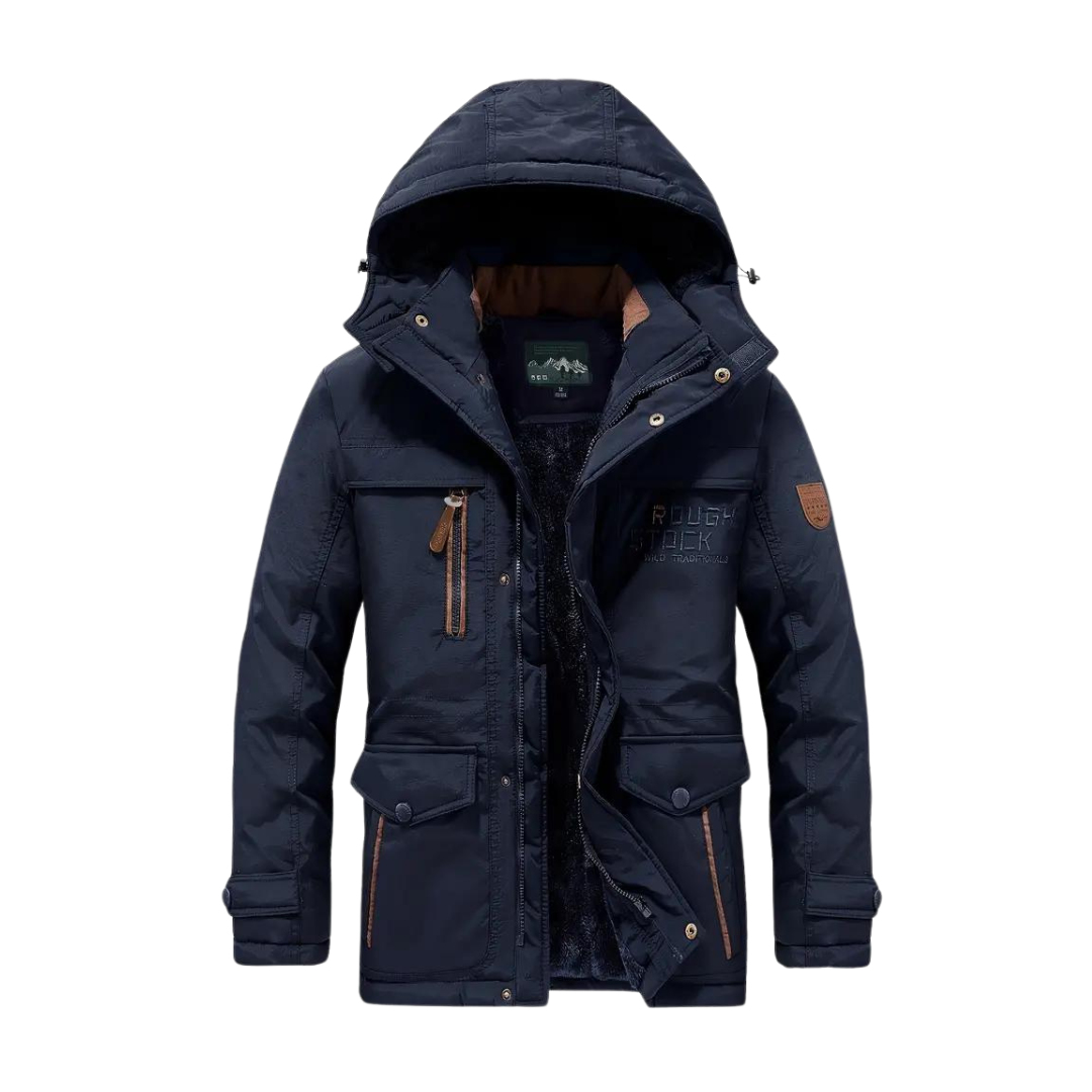 Men's Lined Outdoor Jacket | Waterproof & Windproof