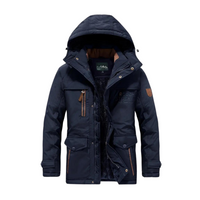 Men's Lined Outdoor Jacket | Waterproof & Windproof