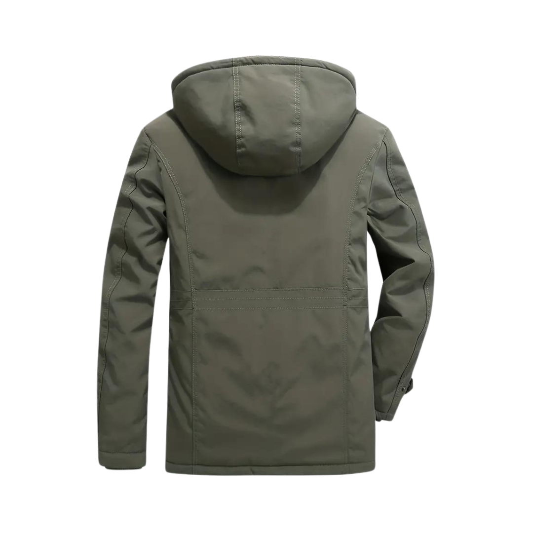 Men's Lined Outdoor Jacket | Waterproof & Windproof